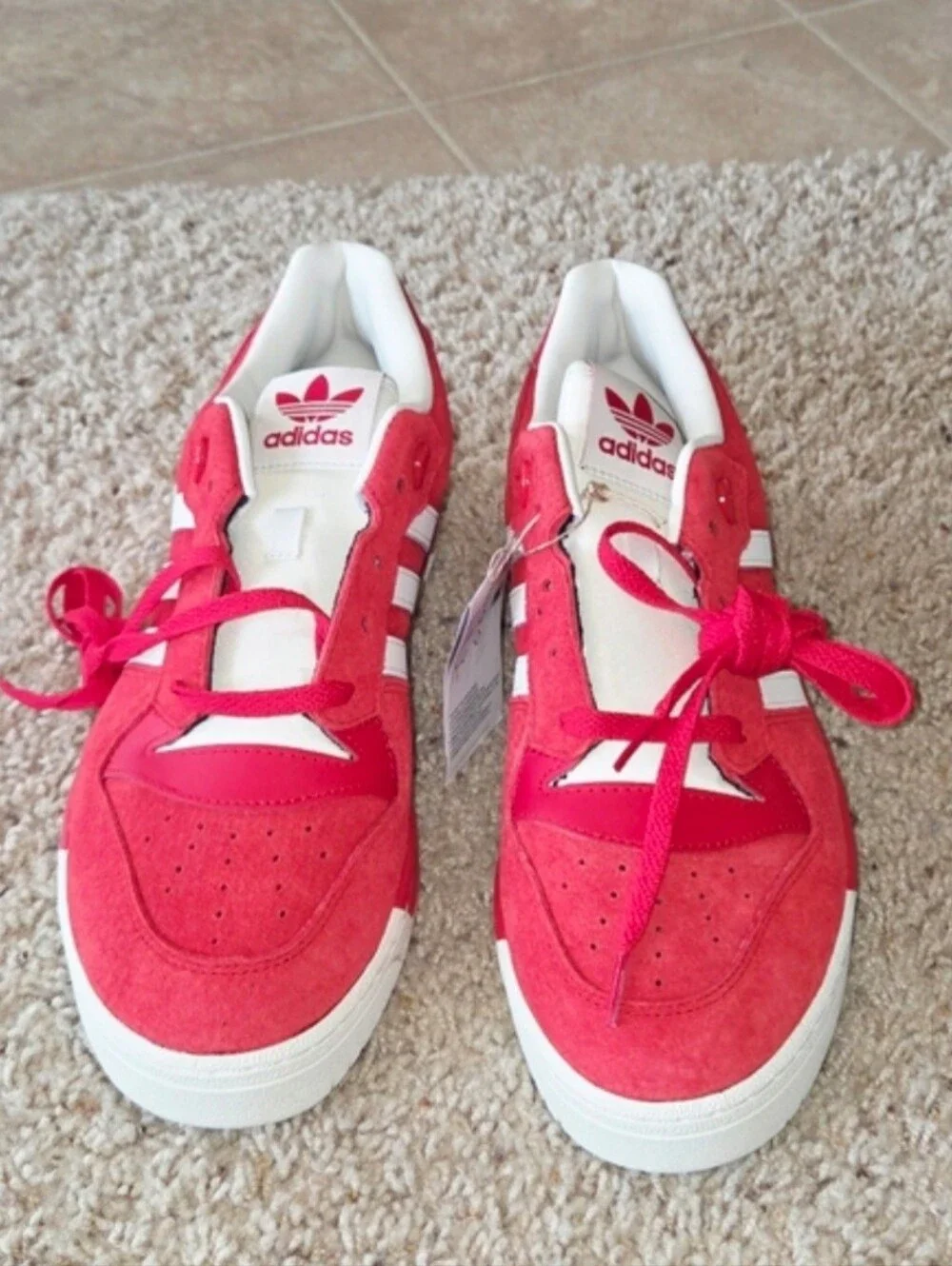 Adidas Men's Rivalry Low ' Better Scarlet Ivory ' SZ 11 (APH 281001)